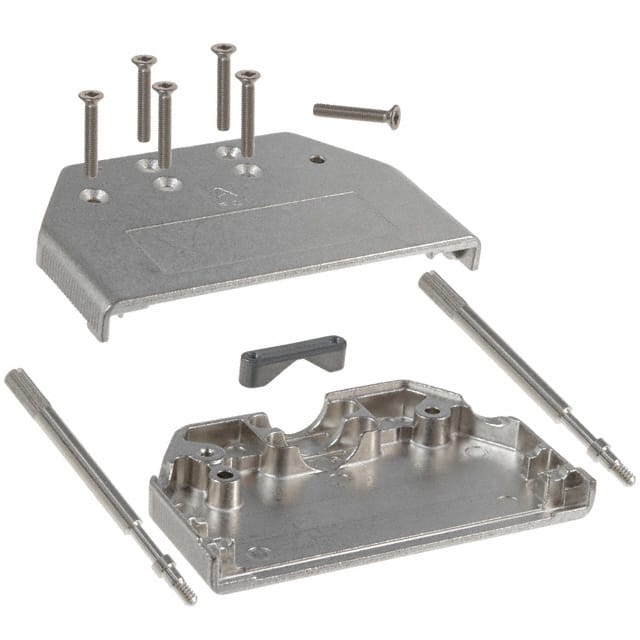 8655MH5011LF Amphenol ICC (FCI)  Capots de connecteurs D-Sub en forme de D